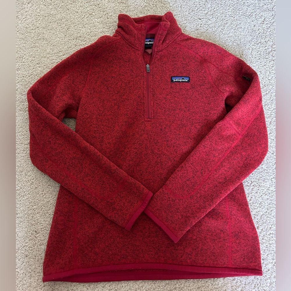 Patagonia Red Better Sweater
